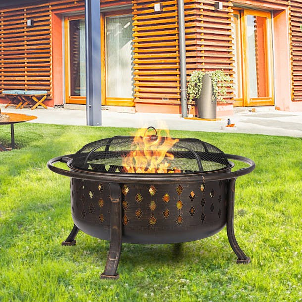 Sun Joe Fire Pit Replacement Log Rack & Reviews Wayfair